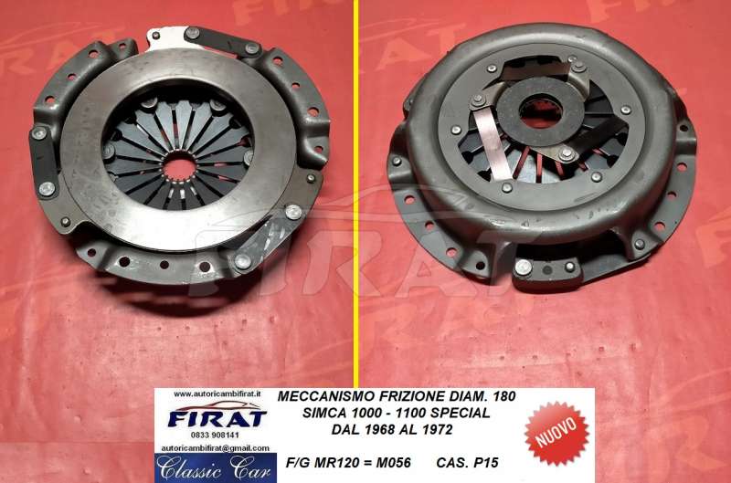 MECCANISMO FRIZIONE SIMCA 1000 - 1100 - 1200 (MR120)